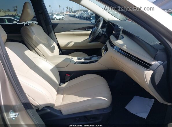 5N1DL1GS8PC364600 2023 INFINITI QX60 Silver Widok wnętrza z przodu