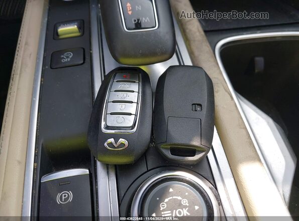 5N1DL1GS8PC364600 2023 INFINITI QX60 Silver Widok deski rozdzielczej