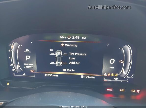 5N1DL1HU0PC352912 2023 INFINITI QX60 Серый Вид задних сидений