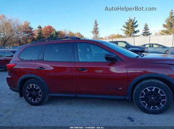 5N1DR2CM6LC623221 2020 NISSAN PATHFINDER Red Սալոնի 360 աստիճան տեսք