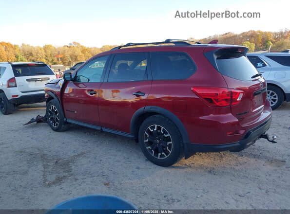 5N1DR2CM6LC623221 2020 NISSAN PATHFINDER Red Հետևի ձախ