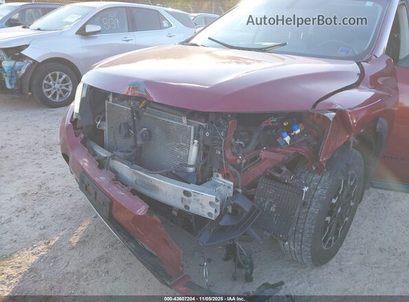 5N1DR2CM6LC623221 2020 NISSAN PATHFINDER Red Դիմացի տեսք