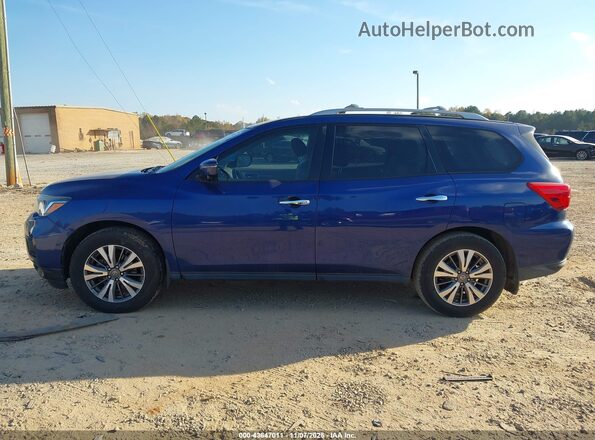 5N1DR2MM0HC684683 2017 NISSAN PATHFINDER Синий Панорамный вид салона 360°