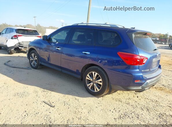 5N1DR2MM0HC684683 2017 NISSAN PATHFINDER Синий Задняя левая четверть