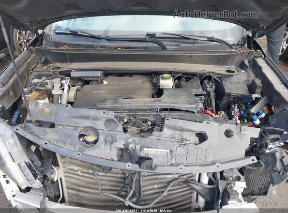 5N1DR2MM0HC690659 2017 NISSAN PATHFINDER Серый Вид сзади