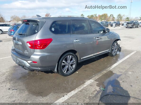 5N1DR2MM0KC641338 2019 NISSAN PATHFINDER Серый Задняя правая четверть
