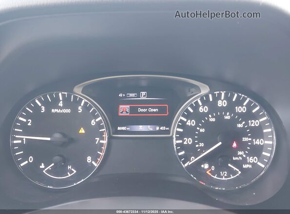 5N1DR2MM0KC641338 2019 NISSAN PATHFINDER Серый Вид задних сидений