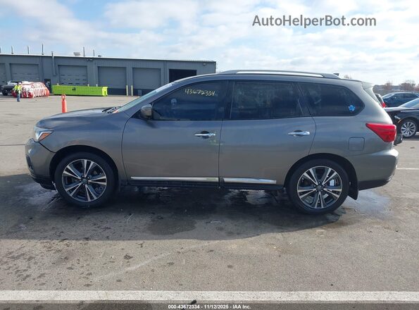 5N1DR2MM0KC641338 2019 NISSAN PATHFINDER Серый Панорамный вид салона 360°