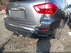 2019 Nissan Pathfinder S Серый vin: 5N1DR2MM1KC594126