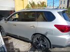 2018 Nissan Pathfinder Platinum Silver vin: 5N1DR2MM3JC620336