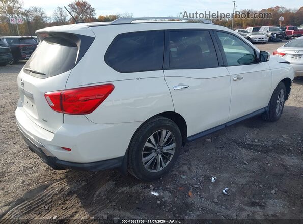 5N1DR2MM4JC657878 2018 NISSAN PATHFINDER White Задня права чверть