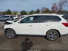 2018 Nissan Pathfinder S White vin: 5N1DR2MM4JC657878