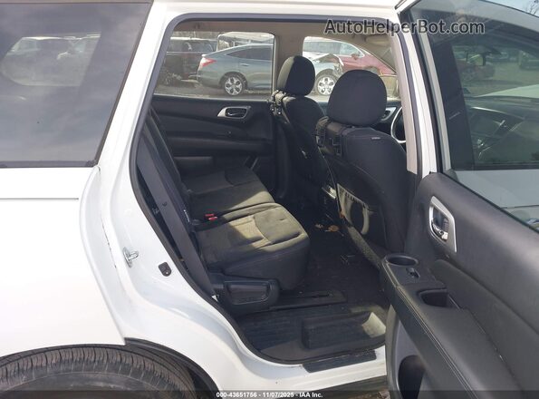 5N1DR2MM4JC657878 2018 NISSAN PATHFINDER White Вид наклейки з VIN-кодом