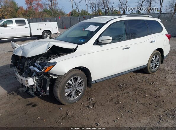 5N1DR2MM4JC657878 2018 NISSAN PATHFINDER White Передня ліва чверть