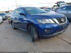 2018 Nissan Pathfinder Sv Синий vin: 5N1DR2MM5JC641768