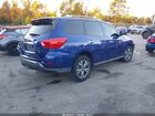 2018 Nissan Pathfinder Sv Синий vin: 5N1DR2MM7JC662265