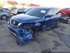 2018 Nissan Pathfinder Sv Синий vin: 5N1DR2MM7JC662265