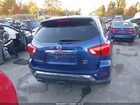 2018 Nissan Pathfinder Sv Синий vin: 5N1DR2MM7JC662265