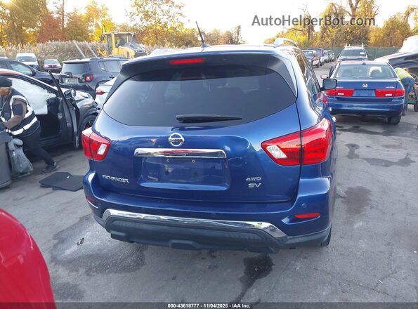 5N1DR2MM7JC662265 2018 NISSAN PATHFINDER Синий 