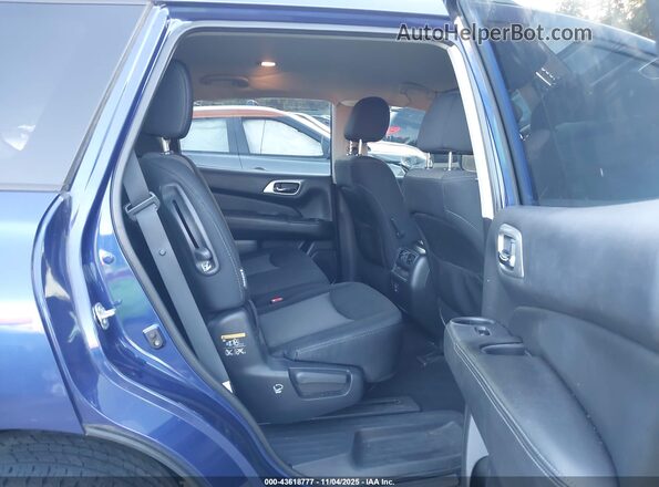 5N1DR2MM7JC662265 2018 NISSAN PATHFINDER Синий Вид наклейки с VIN-кодом