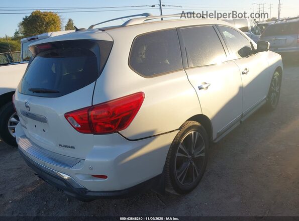 5N1DR2MN3HC635230 2017 NISSAN PATHFINDER Белый Задняя правая четверть