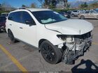 2018 Nissan Pathfinder Sl White vin: 5N1DR2MN5JC674018