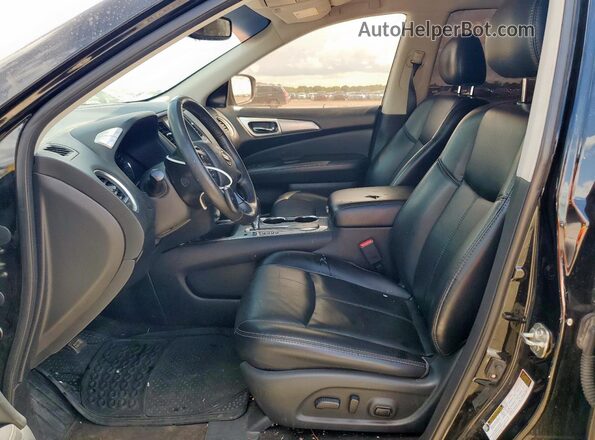 5N1DR2MN6KC633186 2019 NISSAN PATHFINDER Black Vista interior delantera