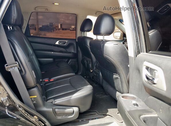 5N1DR2MN6KC633186 2019 NISSAN PATHFINDER Black Vista interior trasera