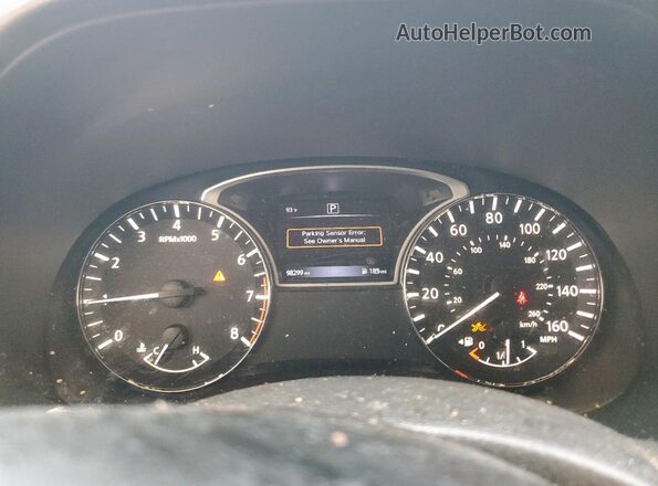 5N1DR2MN6KC633186 2019 NISSAN PATHFINDER Black Vista del cuadro de instrumentos