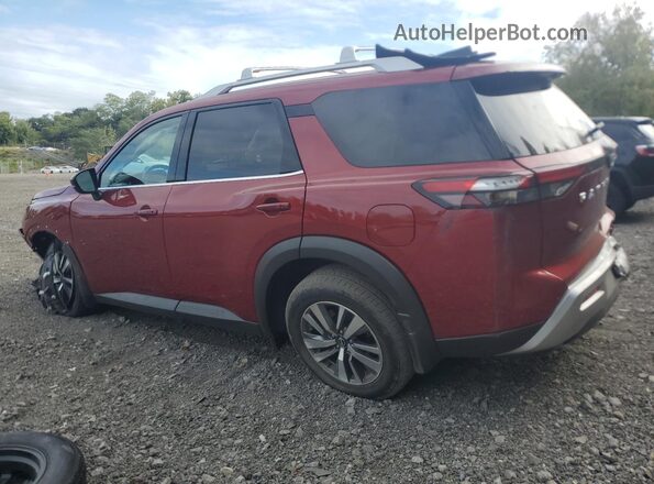 5N1DR3CC6RC297331 2024 NISSAN PATHFINDER Красный Задняя левая четверть