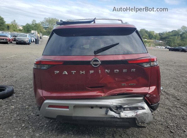 5N1DR3CC6RC297331 2024 NISSAN PATHFINDER Красный Вид сзади