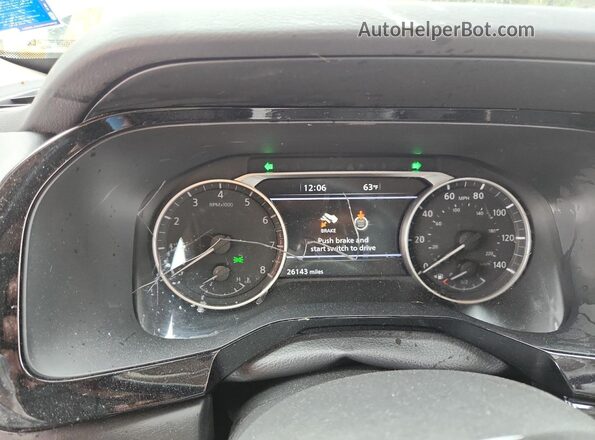 5N1DR3CC9PC215332 2023 NISSAN PATHFINDER Белый Вид щитка приборов