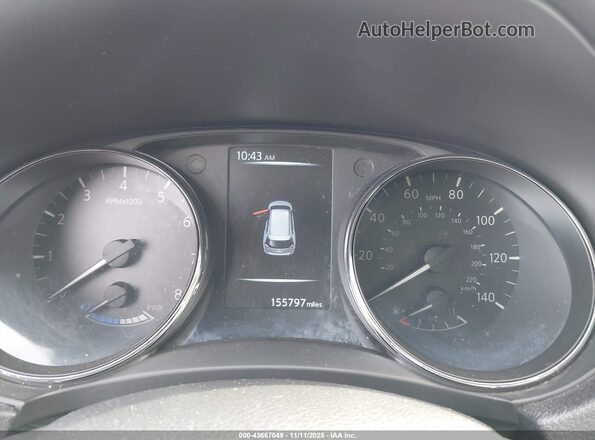 5N1ET2MT0HC780682 2017 NISSAN ROGUE HYBRID Серый Вид задних сидений
