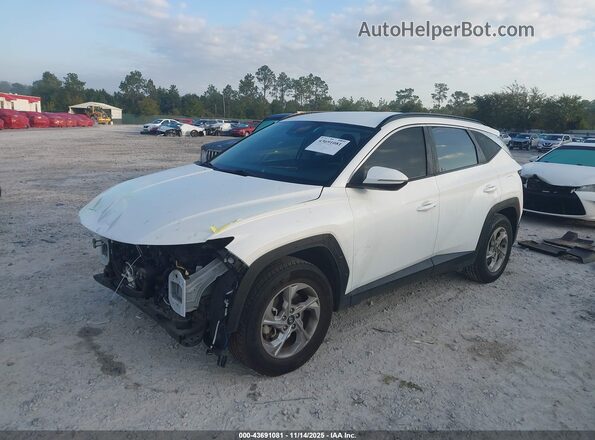 5NMJB3AE5NH038941 2022 HYUNDAI TUCSON Белый Передняя левая четверть