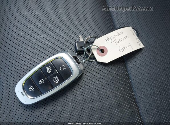 5NMJCCAEXNH094922 2022 HYUNDAI TUCSON Серый Вид панели приборов