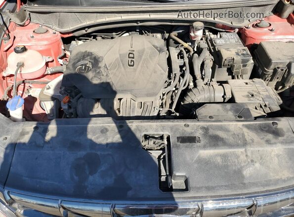 5NMJE3AE6NH005244 2022 HYUNDAI TUCSON Красный Вид задней части салона