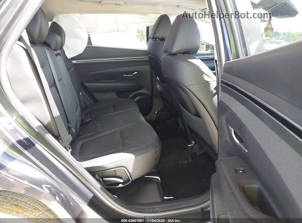 5NMJF3AE5PH285142 2023 HYUNDAI TUCSON Black VIN კოდის სტიკერის ხედი