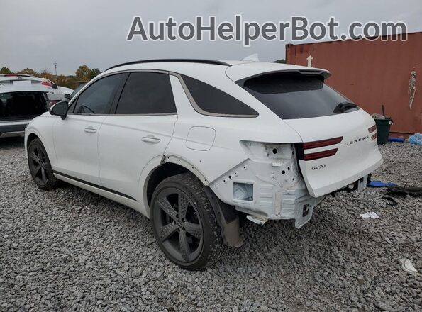 5NMMCDTC5RH015080 2024 GENESIS GV70 Белый Задняя левая четверть
