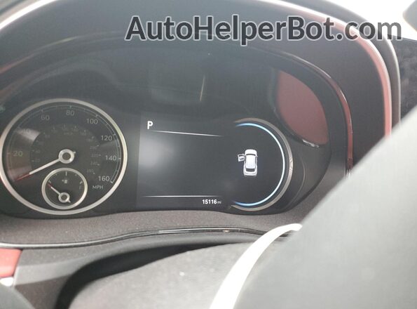 5NMMCDTC5RH015080 2024 GENESIS GV70 Белый Вид щитка приборов
