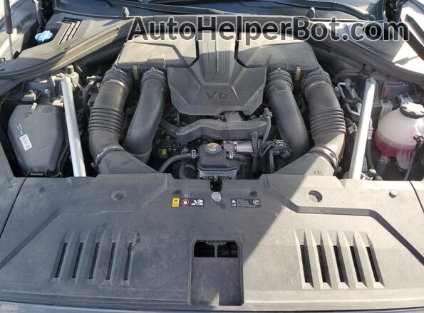5NMMCDTCXRH001045 2024 GENESIS GV70 Gray Rear interior view