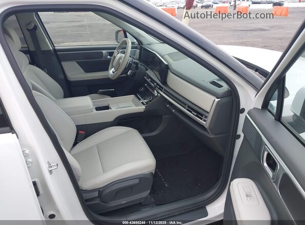 5NMP24GL6RH057350 2024 HYUNDAI SANTA FE Белый Вид салона спереди