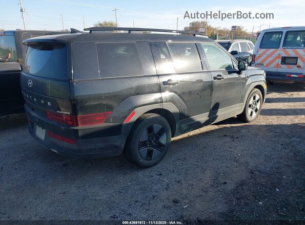 5NMP2DG11RH003677 2024 HYUNDAI SANTA FE HYBRID Черный Задняя правая четверть
