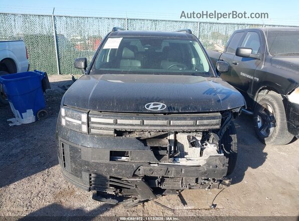 5NMP2DG11RH003677 2024 HYUNDAI SANTA FE HYBRID Черный Вид задней части салона
