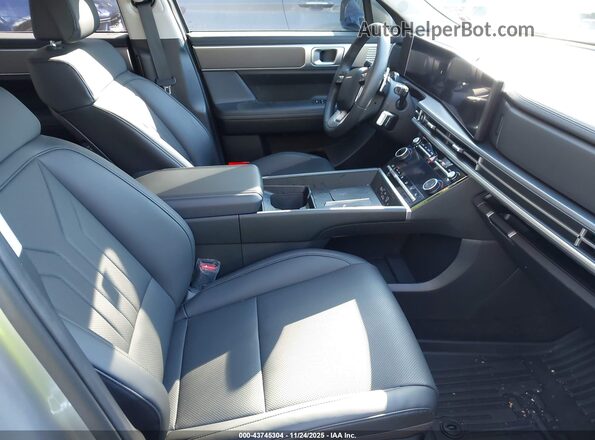 5NMP2DG13SH022625 2025 HYUNDAI SANTA FE HYBRID Серебряный Вид салона спереди