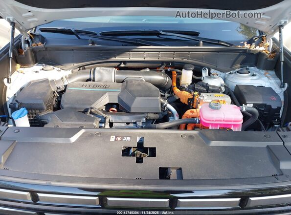 5NMP2DG13SH022625 2025 HYUNDAI SANTA FE HYBRID Серебряный Вид сзади