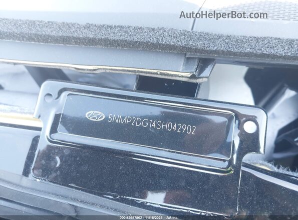 5NMP2DG14SH042902 2025 HYUNDAI SANTA FE HYBRID Черный Вид подкапотного пространства
