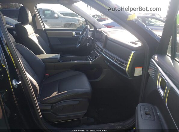 5NMP2DG14SH042902 2025 HYUNDAI SANTA FE HYBRID Черный Вид салона спереди
