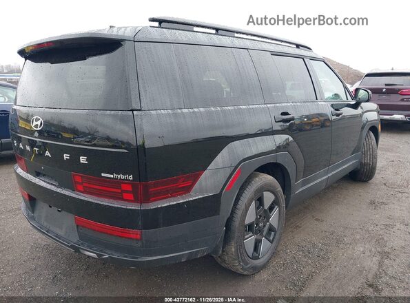 5NMP2DG17SH049889 2025 HYUNDAI SANTA FE HYBRID Черный Задняя правая четверть