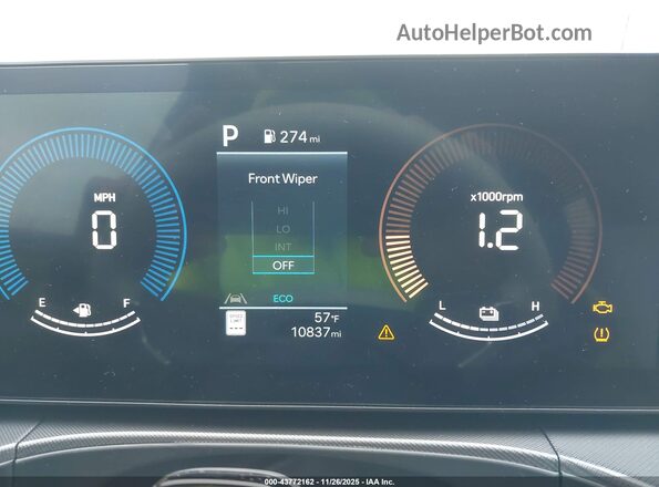 5NMP2DG17SH049889 2025 HYUNDAI SANTA FE HYBRID Черный Вид задних сидений