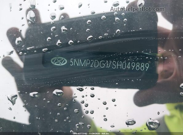 5NMP2DG17SH049889 2025 HYUNDAI SANTA FE HYBRID Черный 